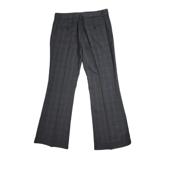 Theory Womens Gray Windowpane Dress Pants RN# 98406 Size 4 Workwear Slacks USA - Picture 3 of 12